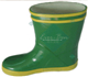 Rubber 008 - Green rubber short rain boots